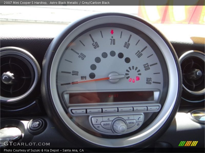 Astro Black Metallic / Grey/Carbon Black 2007 Mini Cooper S Hardtop