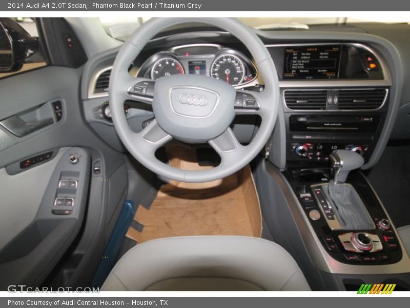 Phantom Black Pearl / Titanium Grey 2014 Audi A4 2.0T Sedan