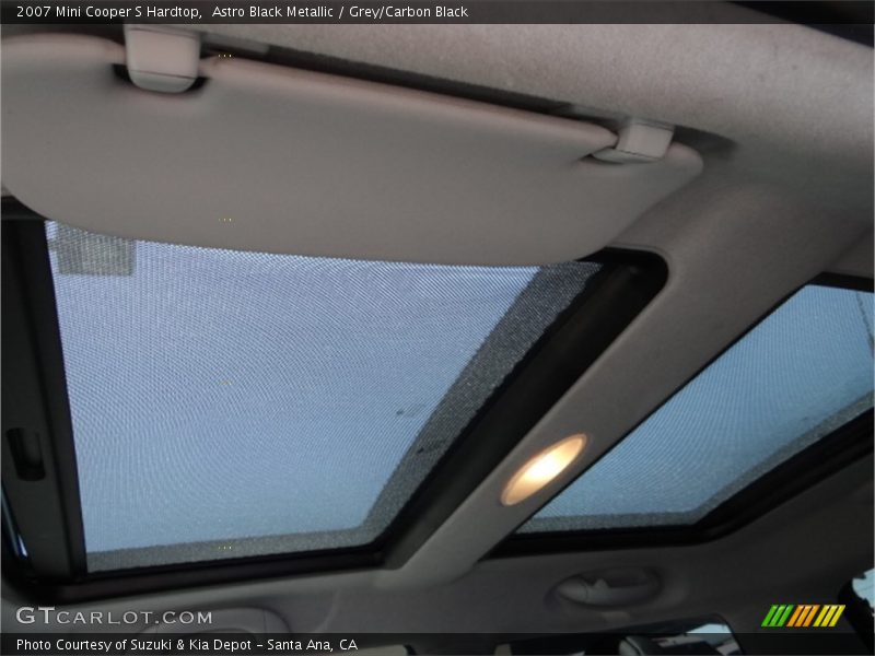 Astro Black Metallic / Grey/Carbon Black 2007 Mini Cooper S Hardtop