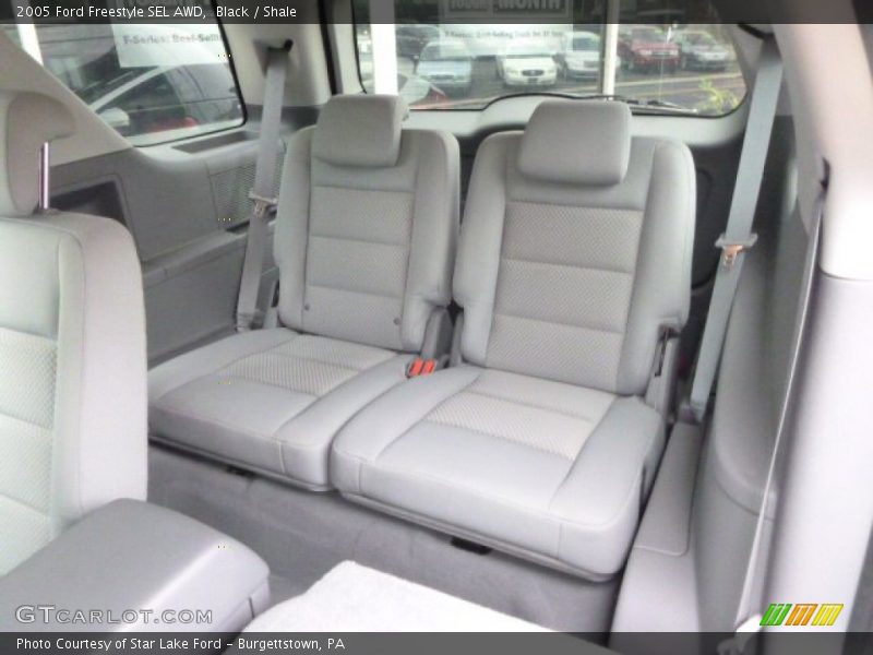 Rear Seat of 2005 Freestyle SEL AWD