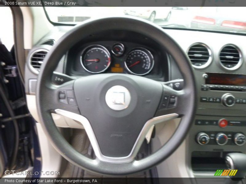 Deep Blue / Gray 2008 Saturn VUE XE
