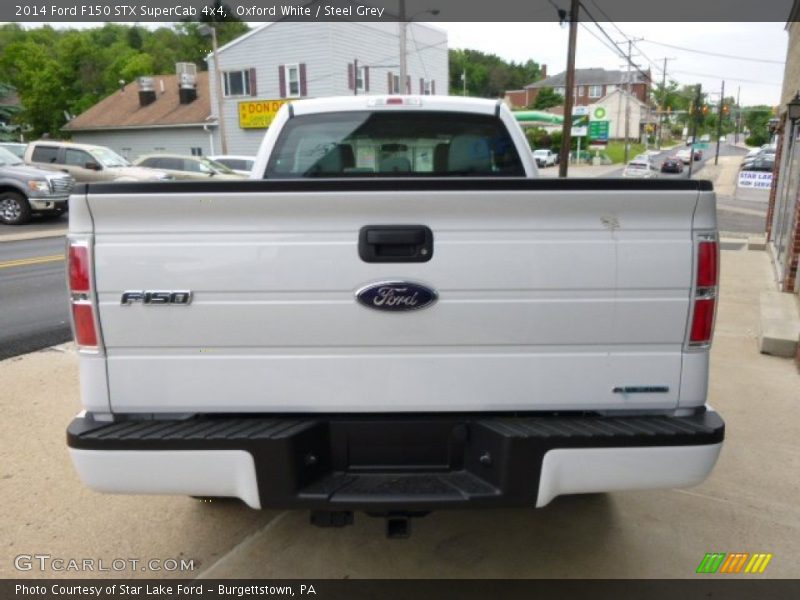 Oxford White / Steel Grey 2014 Ford F150 STX SuperCab 4x4