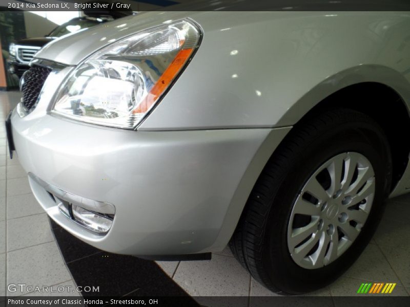 Bright Silver / Gray 2014 Kia Sedona LX