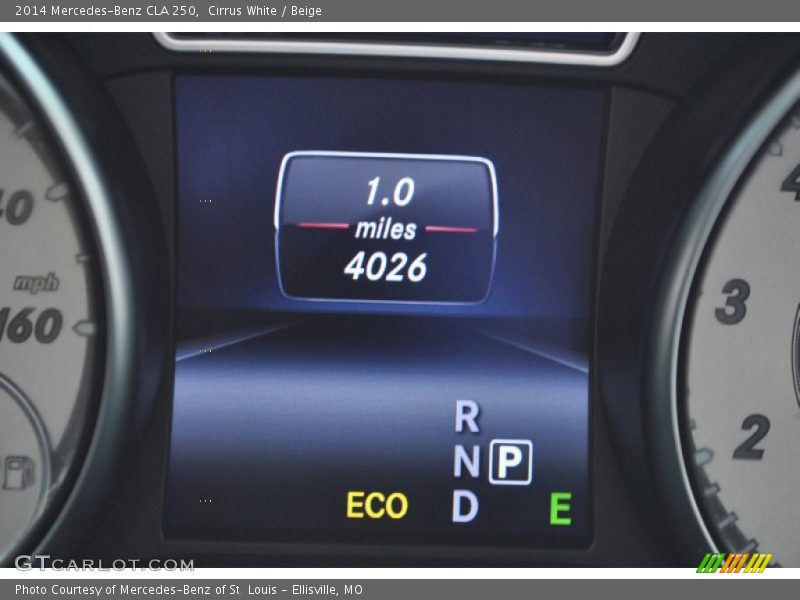 Cirrus White / Beige 2014 Mercedes-Benz CLA 250
