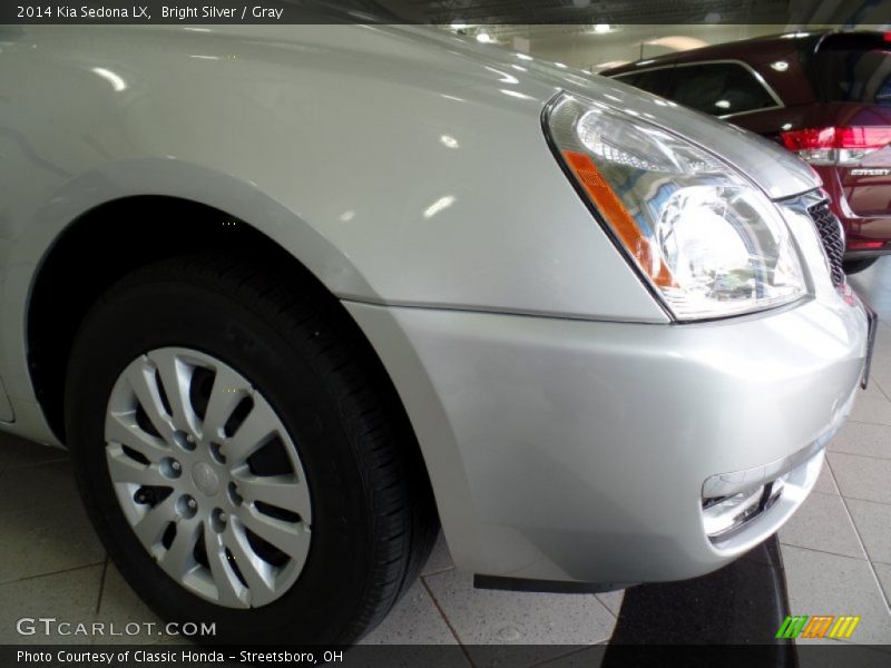Bright Silver / Gray 2014 Kia Sedona LX