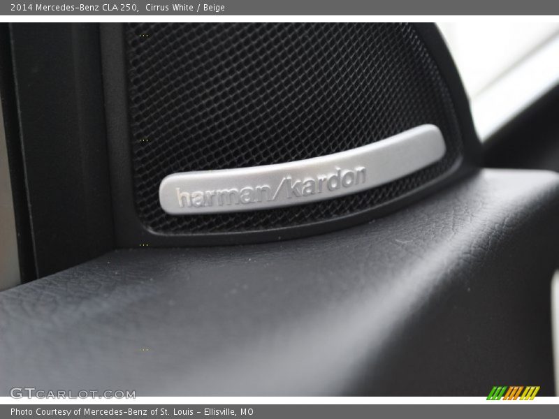 Cirrus White / Beige 2014 Mercedes-Benz CLA 250