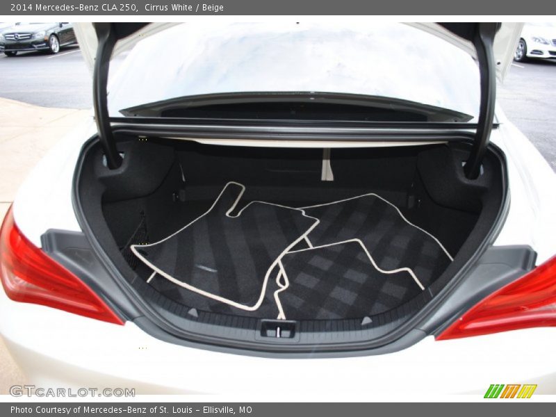 Cirrus White / Beige 2014 Mercedes-Benz CLA 250