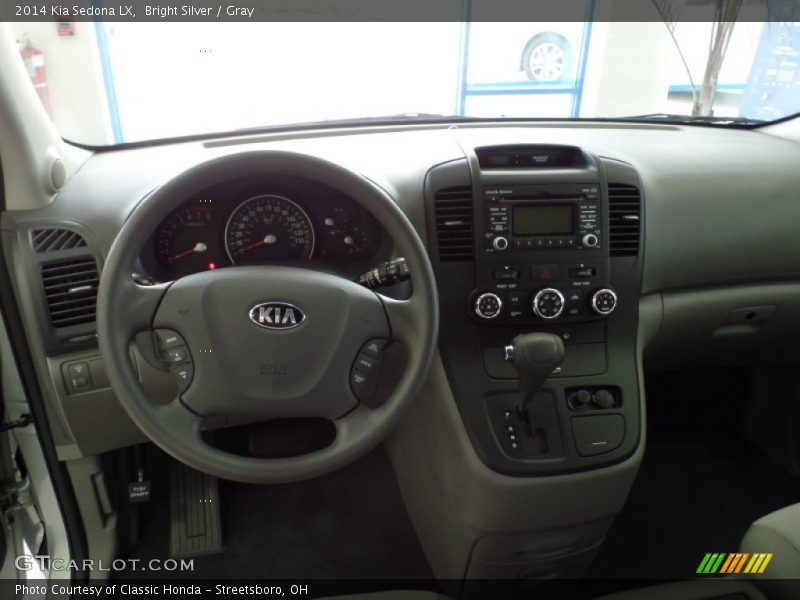 Bright Silver / Gray 2014 Kia Sedona LX