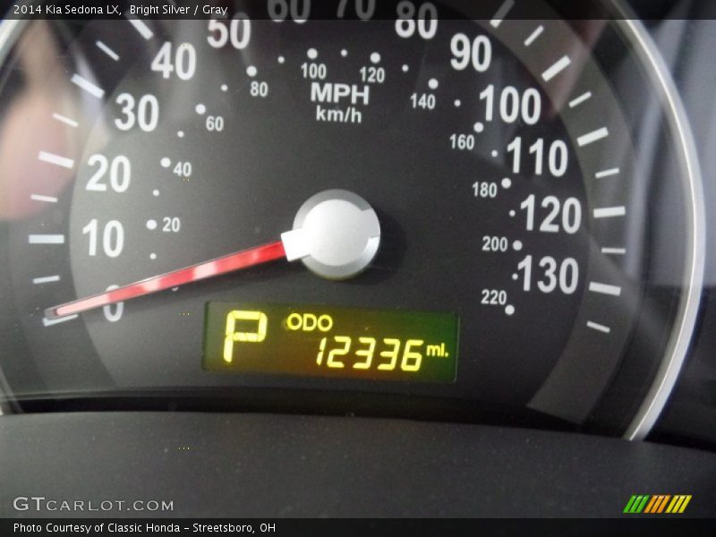 Bright Silver / Gray 2014 Kia Sedona LX