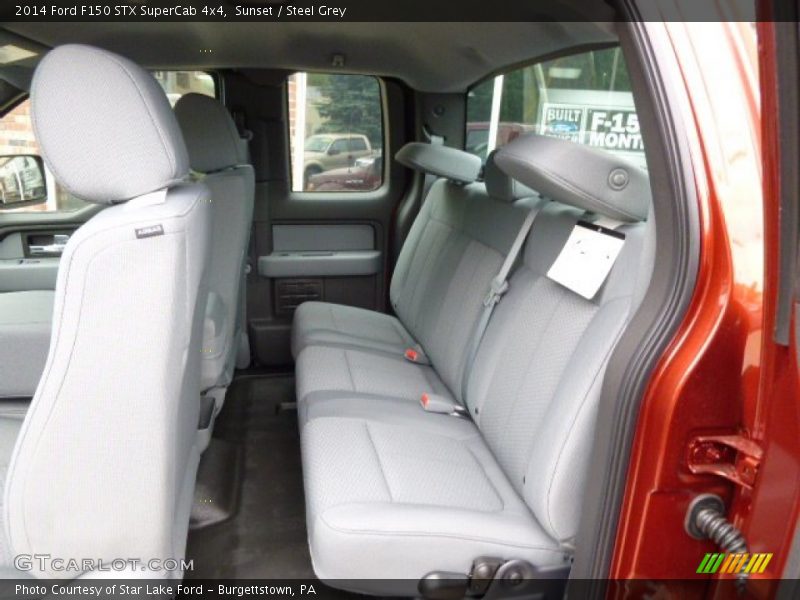 Sunset / Steel Grey 2014 Ford F150 STX SuperCab 4x4