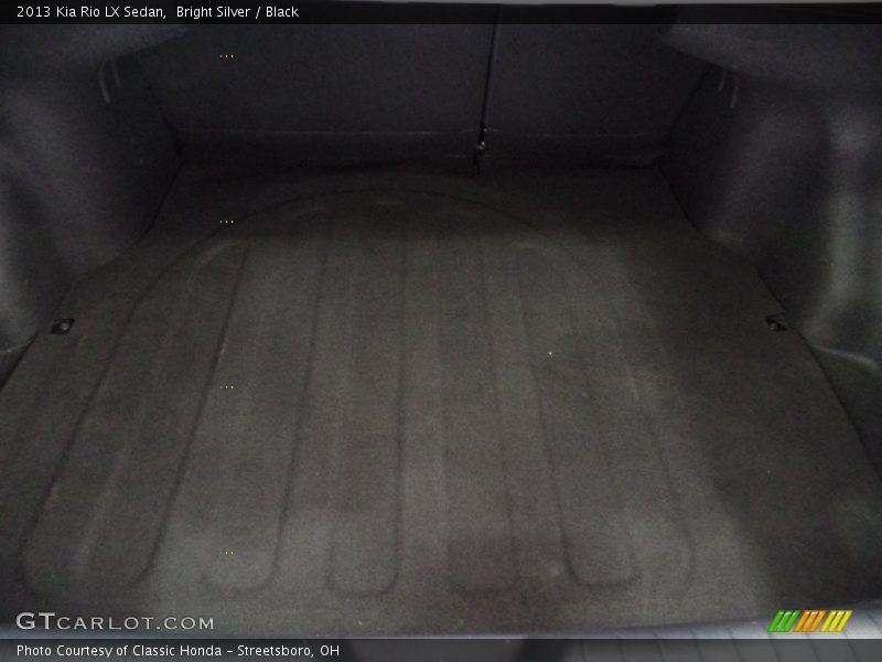 Bright Silver / Black 2013 Kia Rio LX Sedan