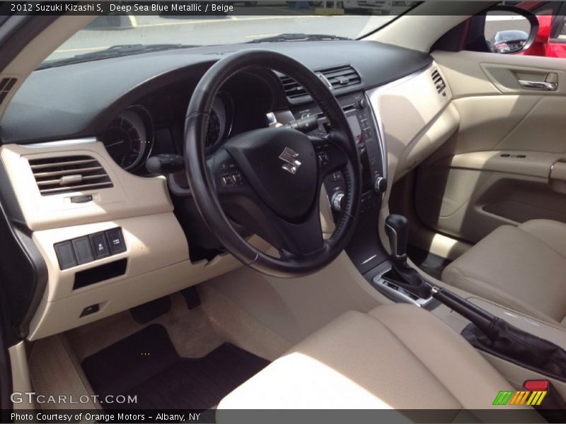 Beige Interior - 2012 Kizashi S 