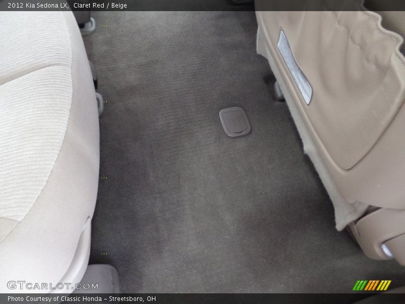 Claret Red / Beige 2012 Kia Sedona LX