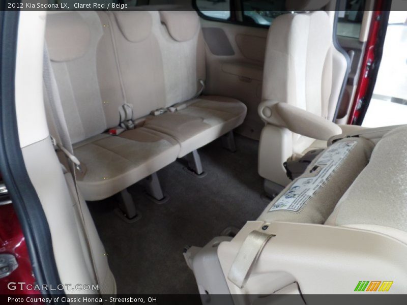 Claret Red / Beige 2012 Kia Sedona LX