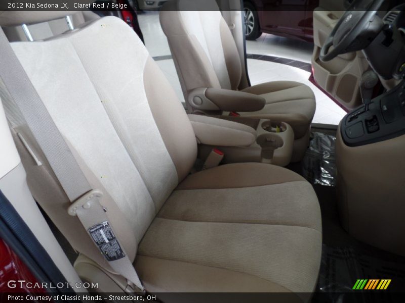 Claret Red / Beige 2012 Kia Sedona LX