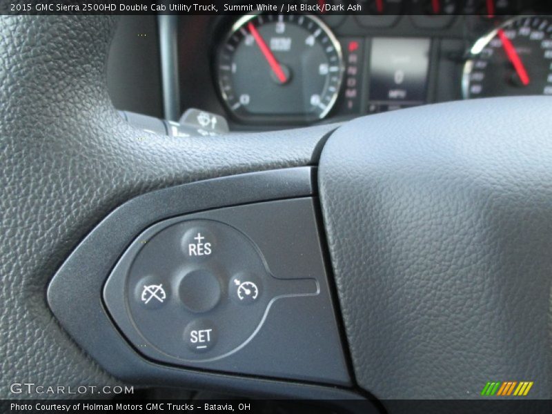 Summit White / Jet Black/Dark Ash 2015 GMC Sierra 2500HD Double Cab Utility Truck