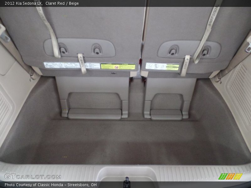 Claret Red / Beige 2012 Kia Sedona LX
