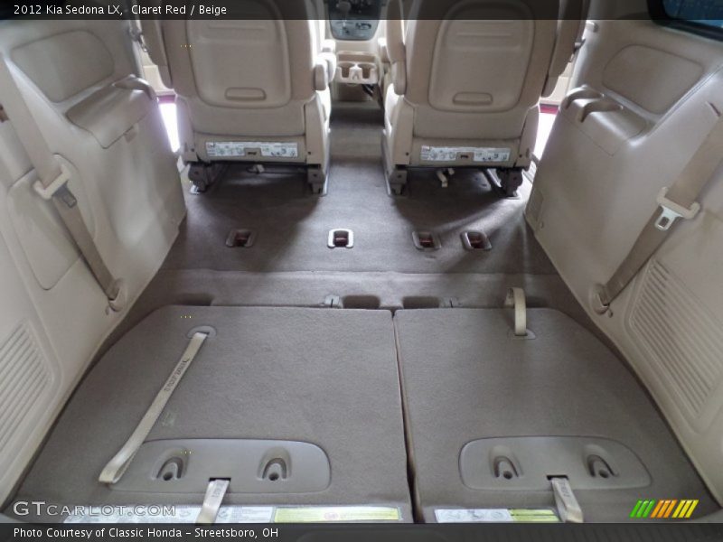 Claret Red / Beige 2012 Kia Sedona LX