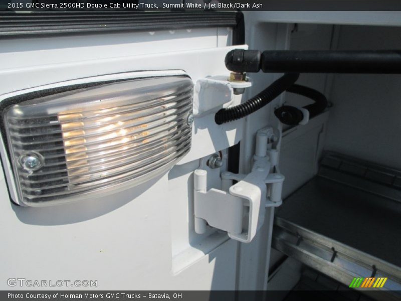 Summit White / Jet Black/Dark Ash 2015 GMC Sierra 2500HD Double Cab Utility Truck