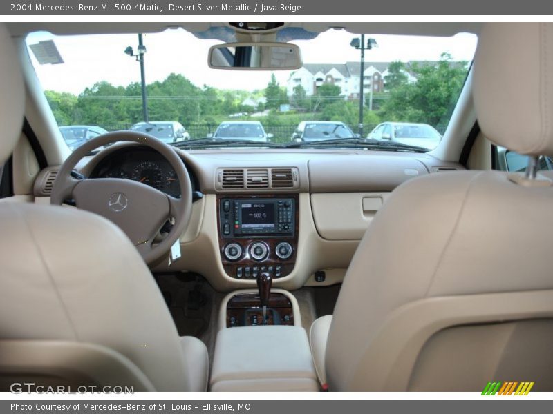 Desert Silver Metallic / Java Beige 2004 Mercedes-Benz ML 500 4Matic