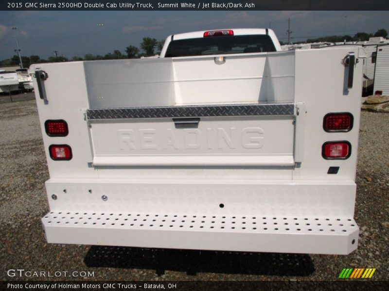 Summit White / Jet Black/Dark Ash 2015 GMC Sierra 2500HD Double Cab Utility Truck