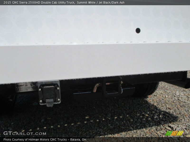 Summit White / Jet Black/Dark Ash 2015 GMC Sierra 2500HD Double Cab Utility Truck
