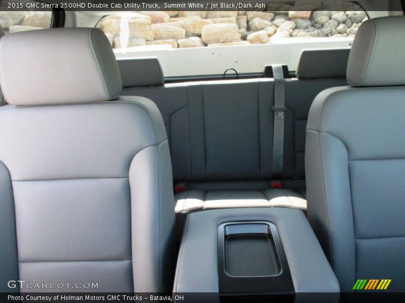 Summit White / Jet Black/Dark Ash 2015 GMC Sierra 2500HD Double Cab Utility Truck