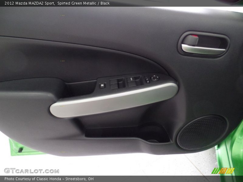 Spirted Green Metallic / Black 2012 Mazda MAZDA2 Sport