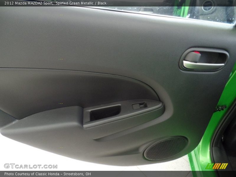 Spirted Green Metallic / Black 2012 Mazda MAZDA2 Sport