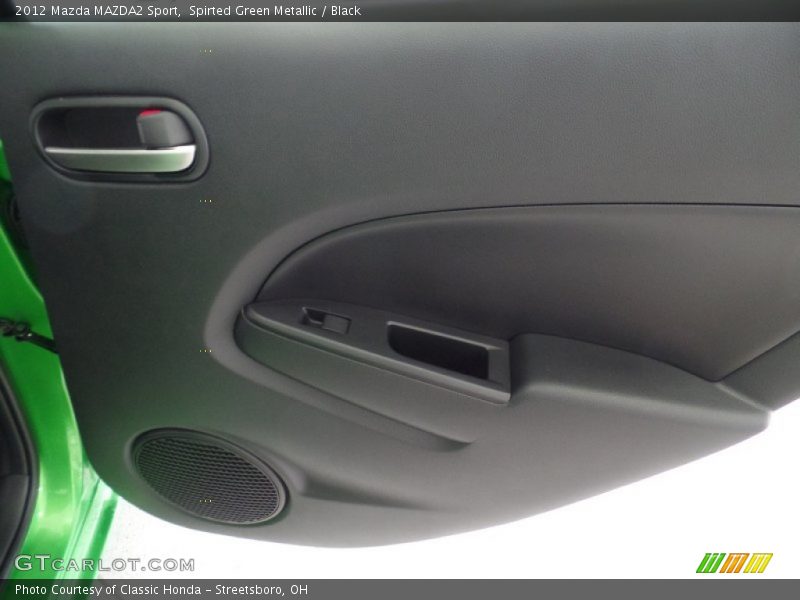 Spirted Green Metallic / Black 2012 Mazda MAZDA2 Sport
