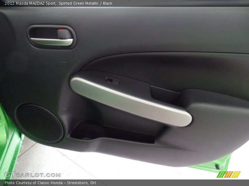 Spirted Green Metallic / Black 2012 Mazda MAZDA2 Sport