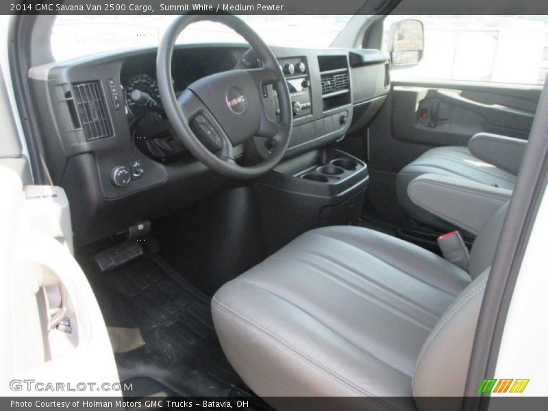 2014 Savana Van 2500 Cargo Medium Pewter Interior