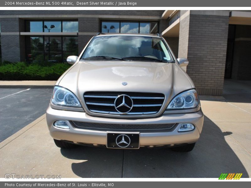 Desert Silver Metallic / Java Beige 2004 Mercedes-Benz ML 500 4Matic