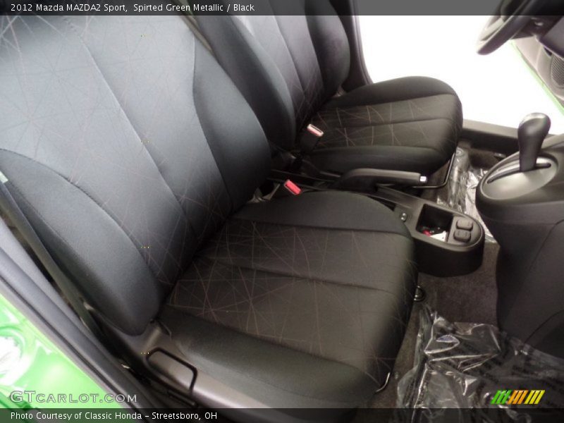 Spirted Green Metallic / Black 2012 Mazda MAZDA2 Sport