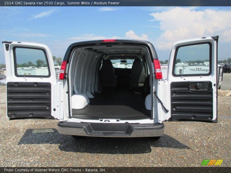 Summit White / Medium Pewter 2014 GMC Savana Van 2500 Cargo