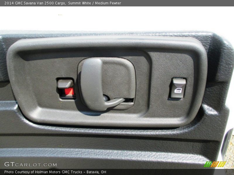 Summit White / Medium Pewter 2014 GMC Savana Van 2500 Cargo