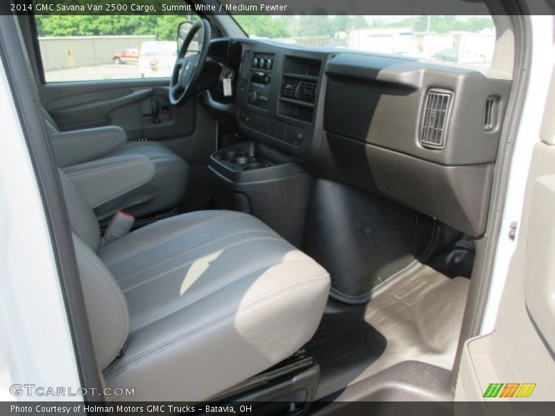 Summit White / Medium Pewter 2014 GMC Savana Van 2500 Cargo