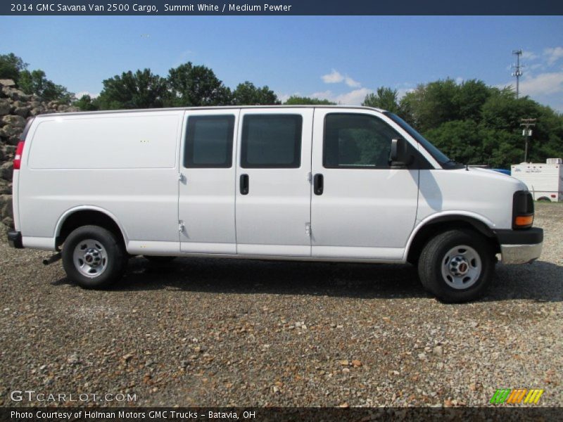 2014 Savana Van 2500 Cargo Summit White