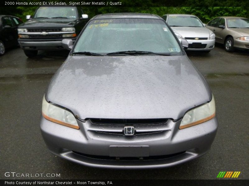 Signet Silver Metallic / Quartz 2000 Honda Accord EX V6 Sedan