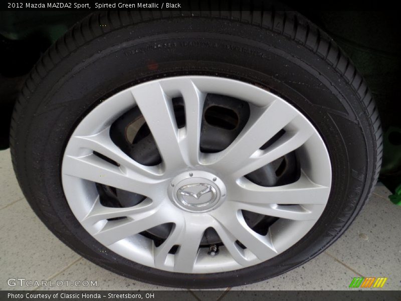 Spirted Green Metallic / Black 2012 Mazda MAZDA2 Sport