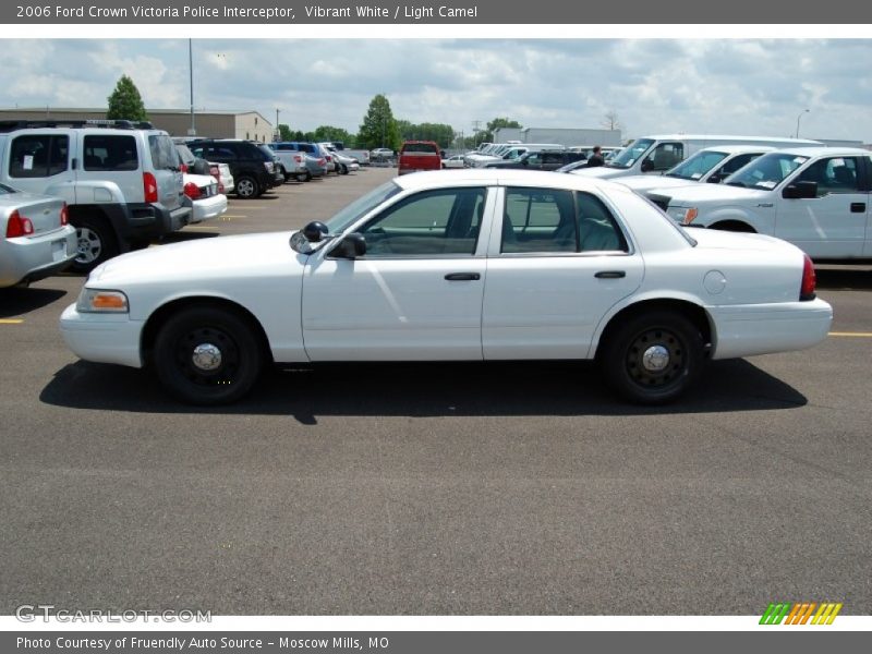  2006 Crown Victoria Police Interceptor Vibrant White