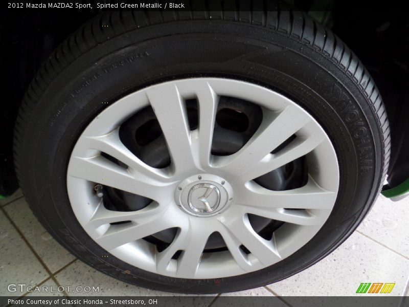 Spirted Green Metallic / Black 2012 Mazda MAZDA2 Sport