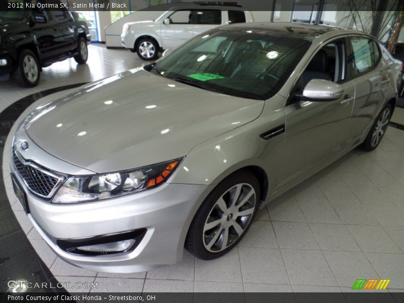 Satin Metal / Black 2012 Kia Optima SX