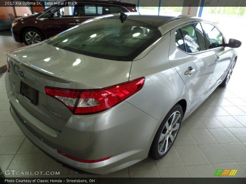 Satin Metal / Black 2012 Kia Optima SX