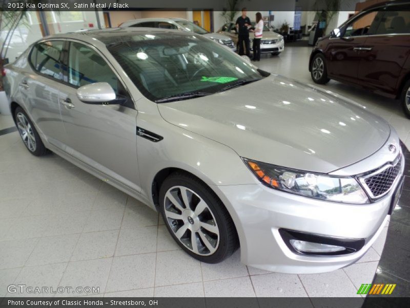 Satin Metal / Black 2012 Kia Optima SX