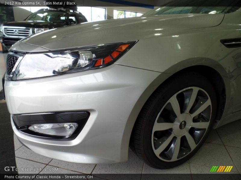 Satin Metal / Black 2012 Kia Optima SX