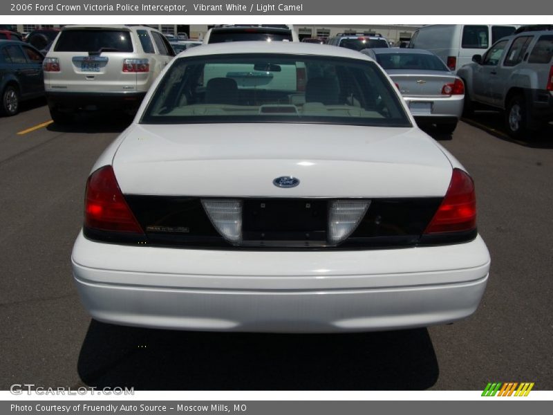 Vibrant White / Light Camel 2006 Ford Crown Victoria Police Interceptor