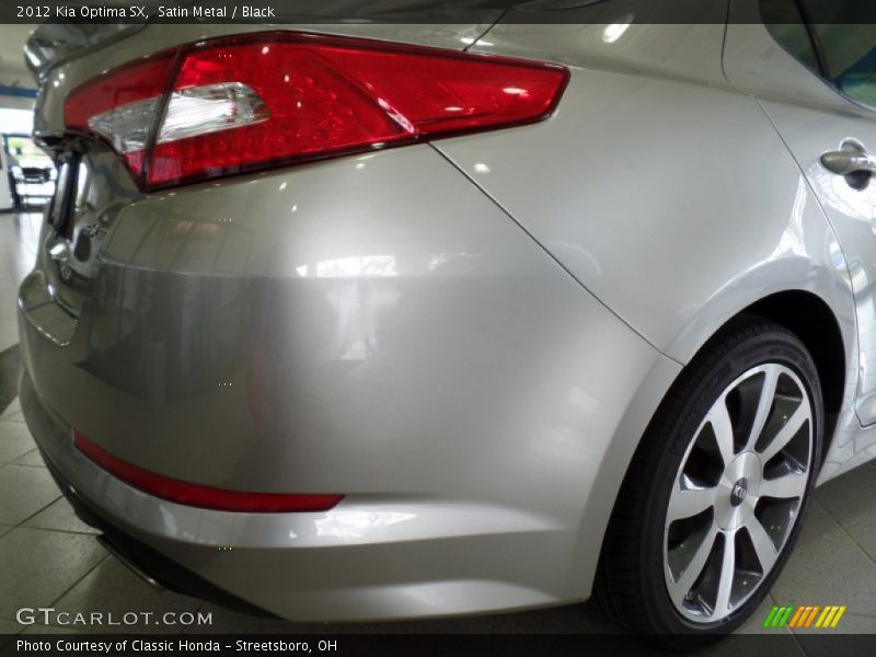 Satin Metal / Black 2012 Kia Optima SX