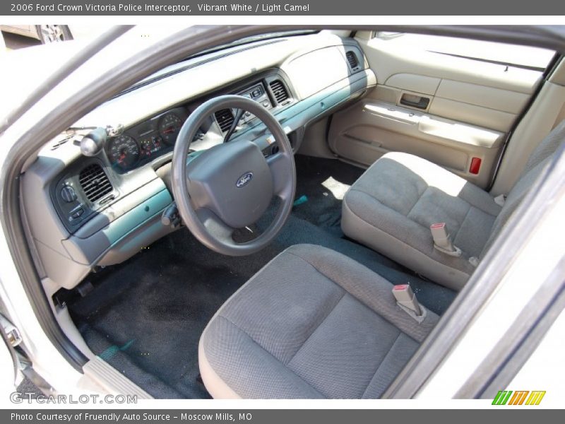 Light Camel Interior - 2006 Crown Victoria Police Interceptor 
