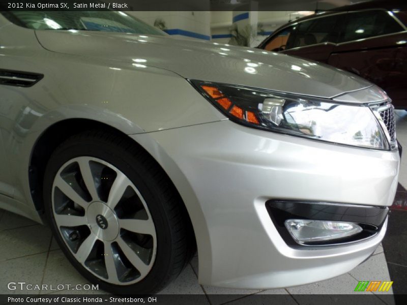 Satin Metal / Black 2012 Kia Optima SX